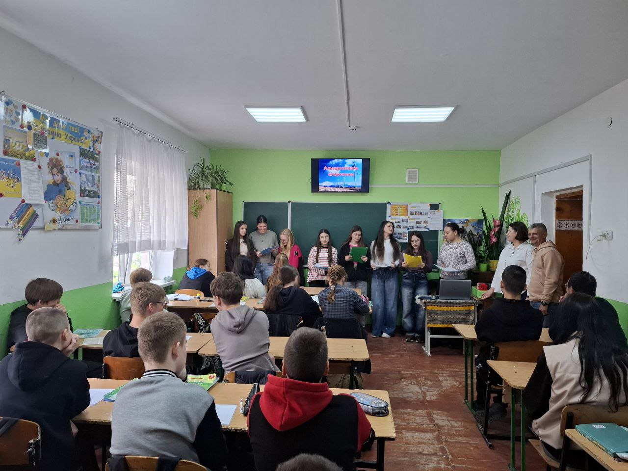 Захід для учнів 7-А класу в рамках Тижня сталої енергії!