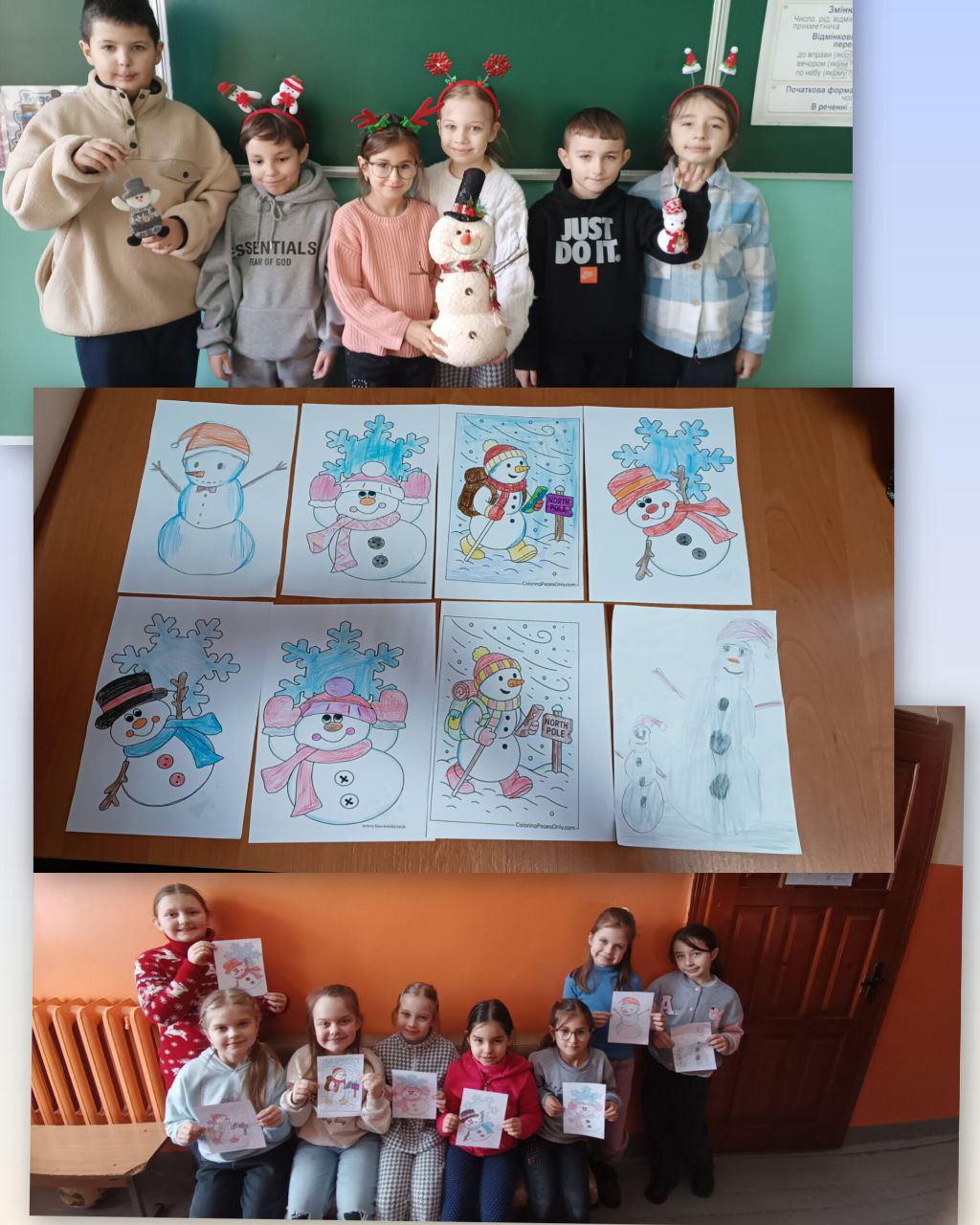 Snowman Day у 2-А класі!