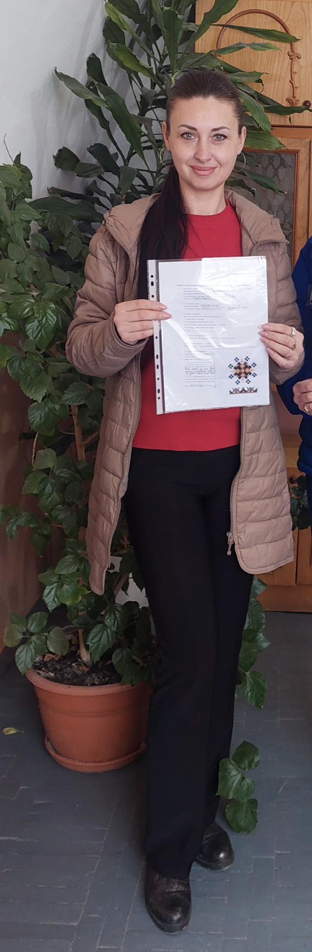 Наша гімназія з гордістю долучилася до проєкту «Вишитий шеврон – оберіг »