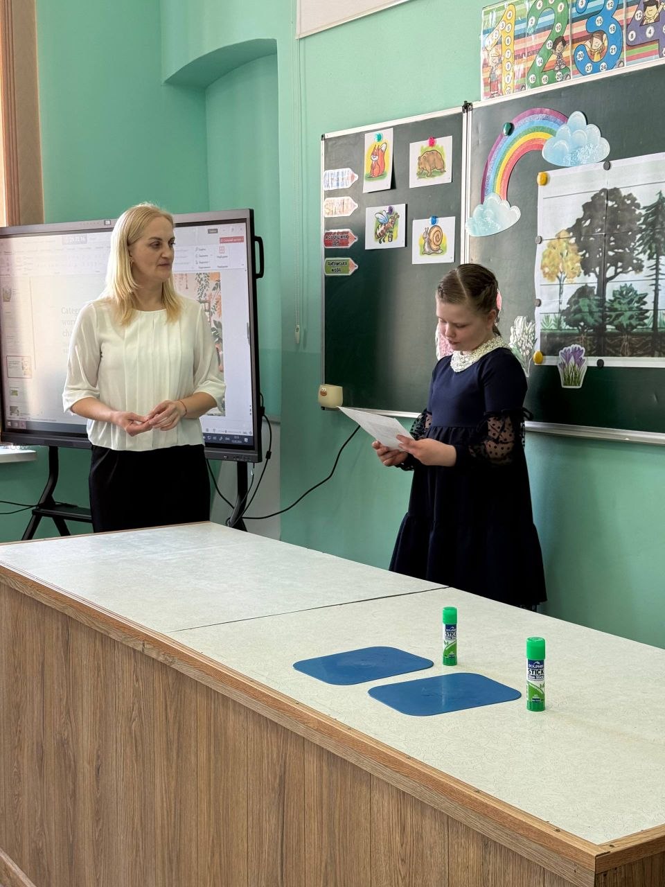 Інтегрований урок з англійської мови і ЯДС «Світ природи. Життя в долонях» (4-А клас, Косован В.І.)